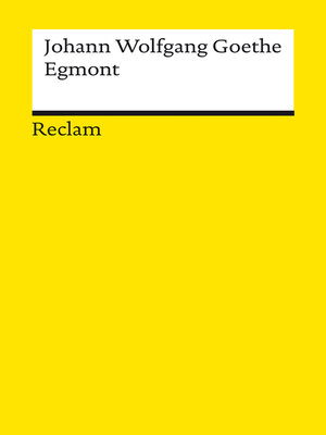 cover image of Egmont. Ein Trauerspiel in fünf Aufzügen